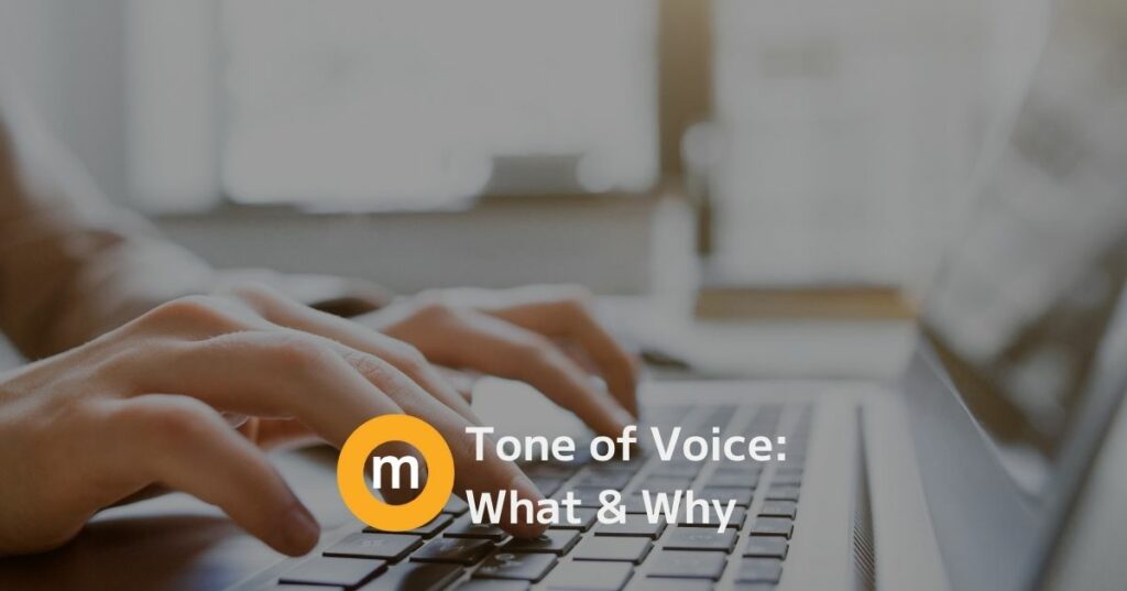 Tone of voice banner