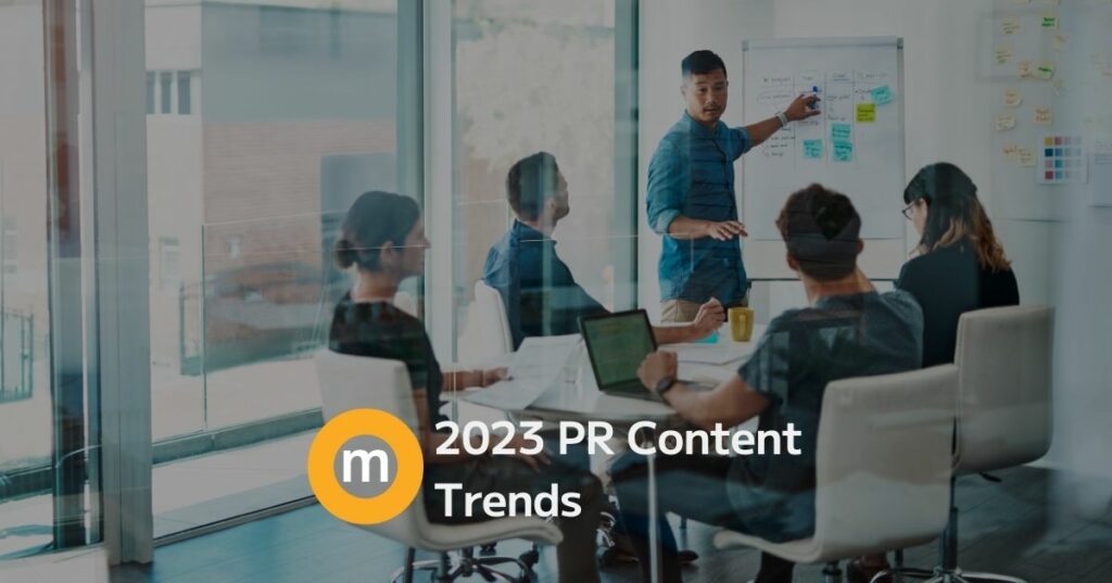 PR Content trend 2023